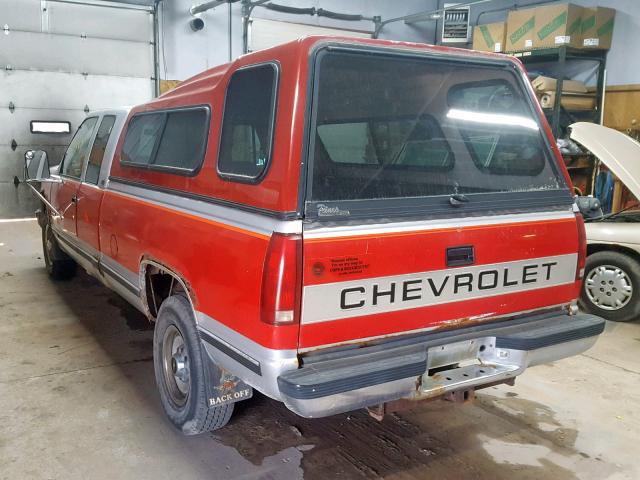 2GCGC29K4N1127318 - 1992 CHEVROLET GMT-400 C2 TWO TONE photo 3