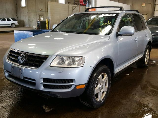 WVGZG77L85D033173 - 2005 VOLKSWAGEN TOUAREG 3. SILVER photo 2