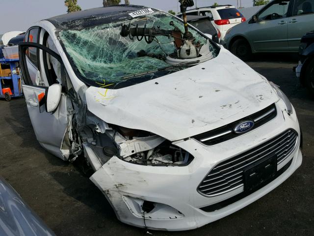 1FADP5BU7DL530728 - 2013 FORD C-MAX SEL WHITE photo 1