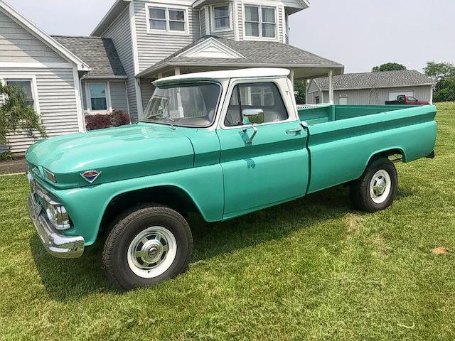 1502PF27057B - 1966 GMC PICK UP TEAL photo 2