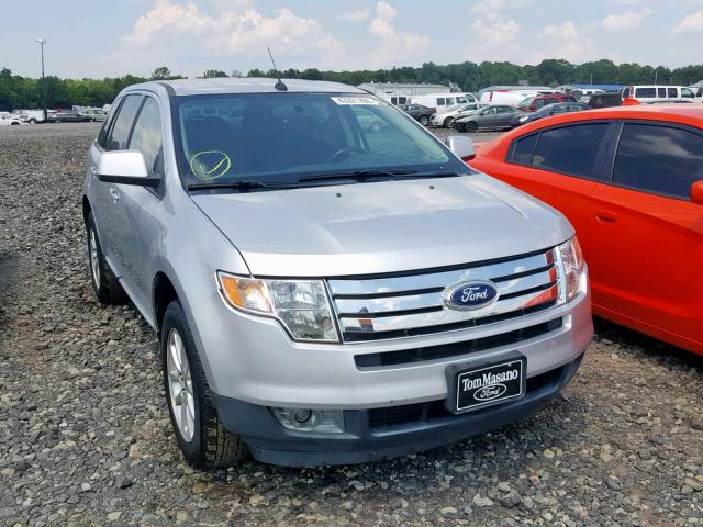 2FMDK4JCXABA55742 - 2010 FORD EDGE SEL SILVER photo 1