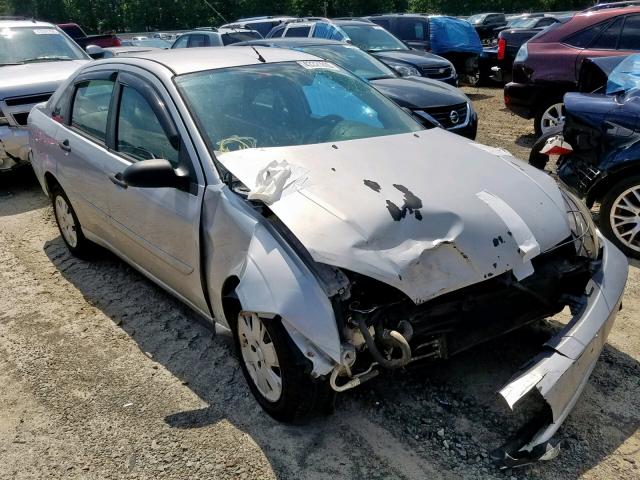 1FAFP34N77W106326 - 2007 FORD FOCUS ZX4 SILVER photo 1