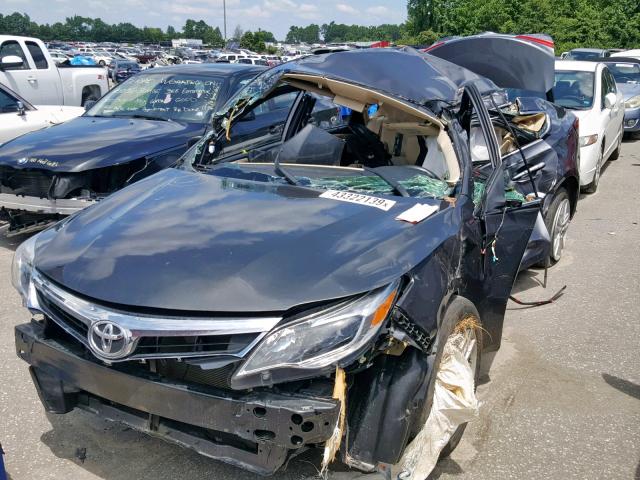 4T1BK1EB6FU174090 - 2015 TOYOTA AVALON XLE CHARCOAL photo 2