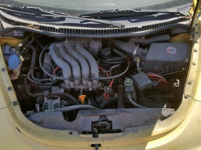 3VWCA21C9YM403477 - 2000 VOLKSWAGEN NEW BEETLE Sarı foto 7