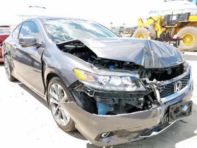 1HGCT2B88FA009472 - 2015 HONDA ACCORD EXL GRAY photo 1