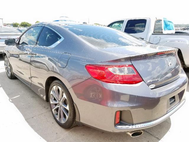 1HGCT2B88FA009472 - 2015 HONDA ACCORD EXL GRAY photo 3