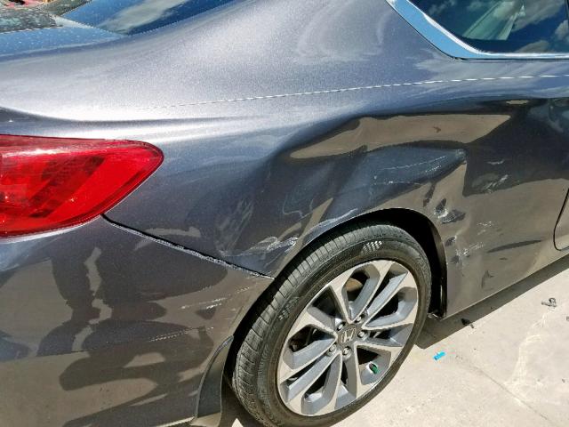 1HGCT2B88FA009472 - 2015 HONDA ACCORD EXL GRAY photo 9