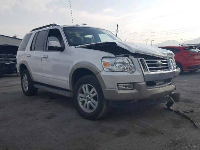 1FMEU7EE5AUA32102 - 2010 FORD EXPLORER E WHITE photo 1