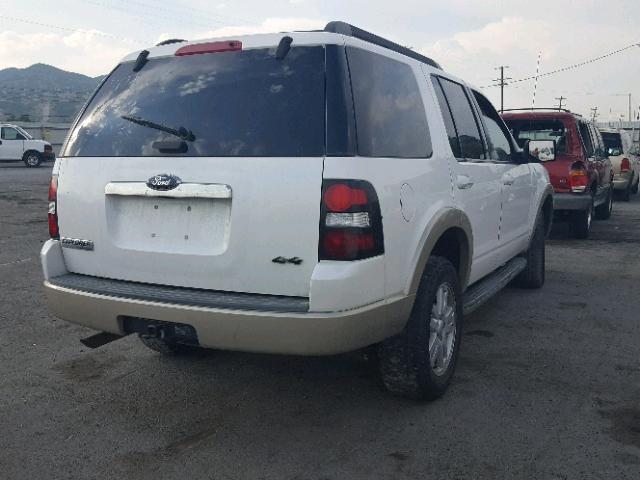 1FMEU7EE5AUA32102 - 2010 FORD EXPLORER E WHITE photo 4