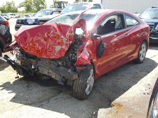 KMHDH6AE5DU020407 - 2013 HYUNDAI ELANTRA CO RED photo 2