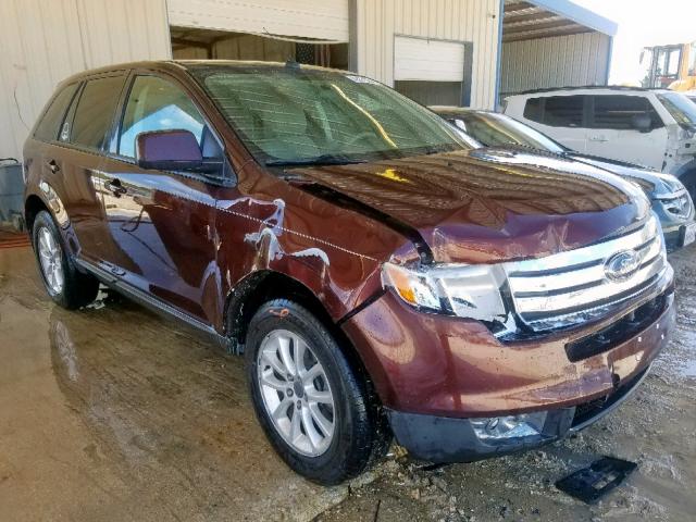 2FMDK48C29BA41674 - 2009 FORD EDGE SEL BURGUNDY photo 1