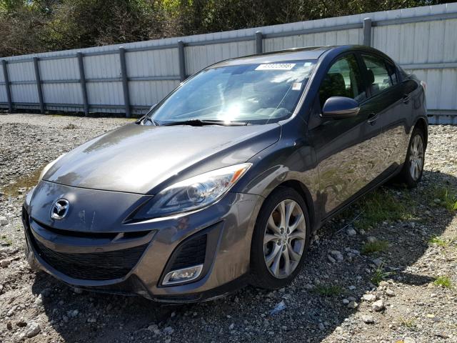 JM1BL1S59A1342783 - 2010 MAZDA 3 S GRAY photo 2