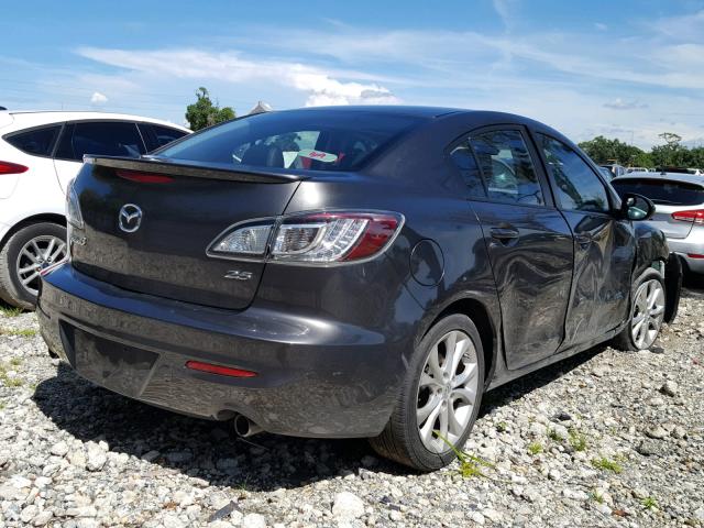 JM1BL1S59A1342783 - 2010 MAZDA 3 S GRAY photo 4