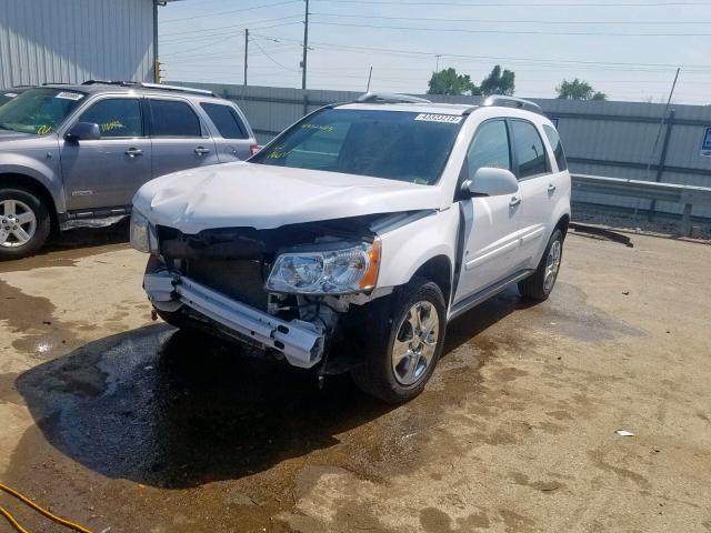 2CKDL43F896236716 - 2009 PONTIAC TORRENT WHITE photo 2