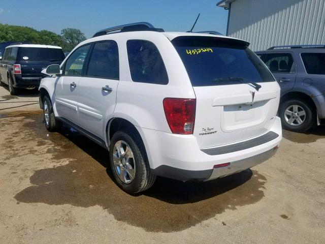 2CKDL43F896236716 - 2009 PONTIAC TORRENT WHITE photo 3