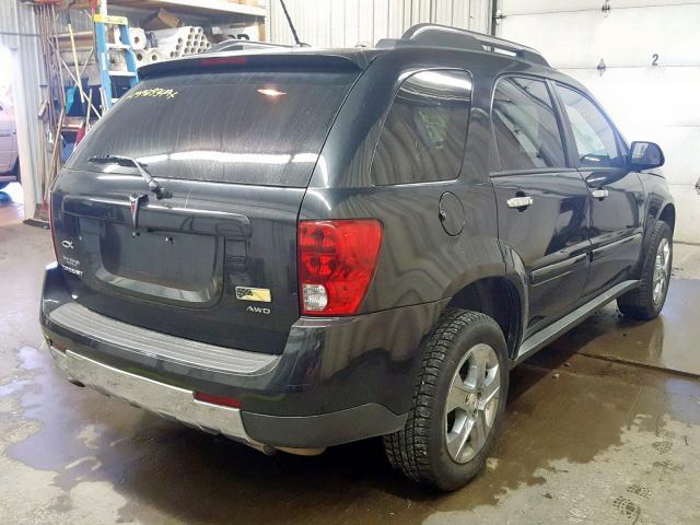 2CKDL43F186301453 - 2008 PONTIAC TORRENT BLACK photo 4