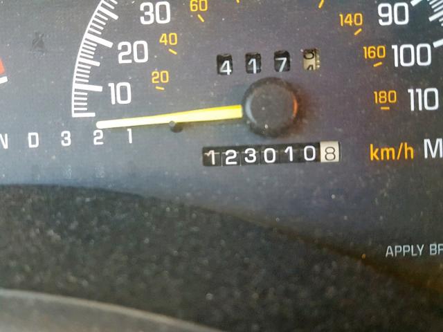 1G2WR12131F194358 - 2001 PONTIAC GRAND PRIX BLACK photo 8