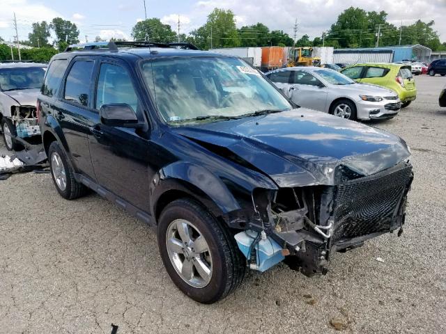 1FMCU0EG2CKA75519 - 2012 FORD ESCAPE LIM BLACK photo 1