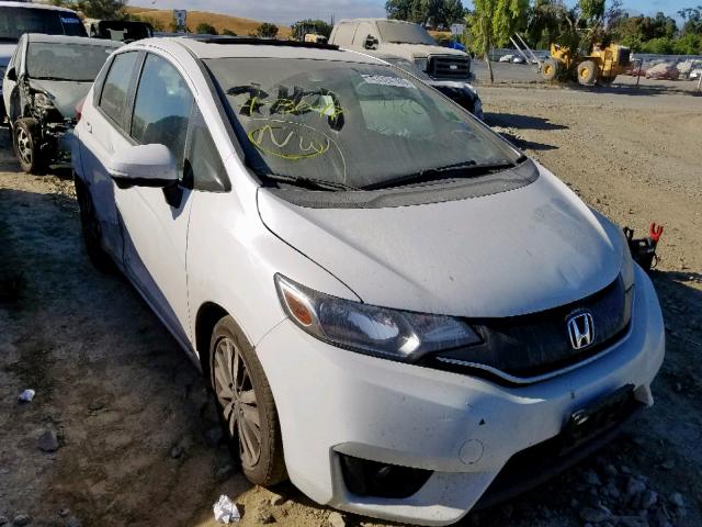 JHMGK5H70GS009365 - 2016 HONDA FIT EX WHITE photo 1