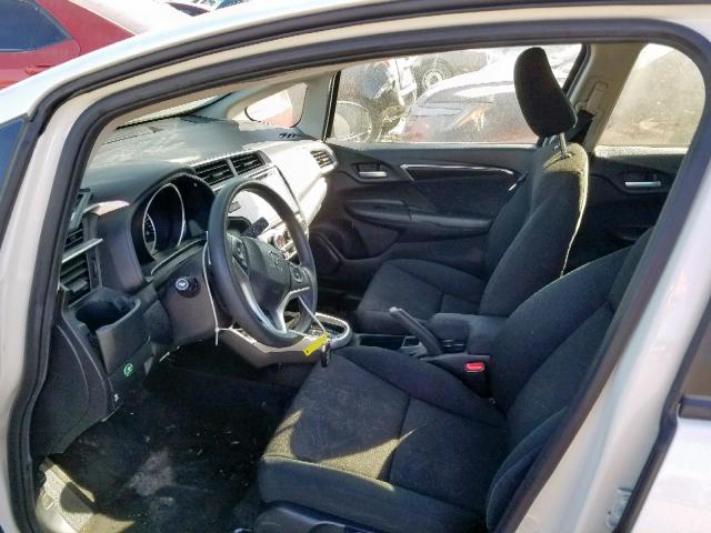 JHMGK5H70GS009365 - 2016 HONDA FIT EX WHITE photo 5