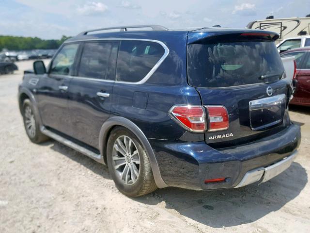 JN8AY2NC5JX502317 - 2018 NISSAN ARMADA SV BLUE photo 3