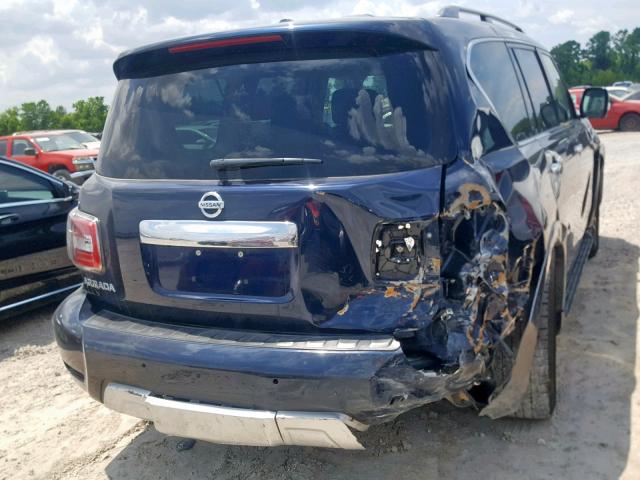 JN8AY2NC5JX502317 - 2018 NISSAN ARMADA SV BLUE photo 4