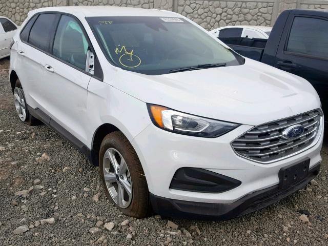 2FMPK3G98KBC03133 - 2019 FORD EDGE SE WHITE photo 1