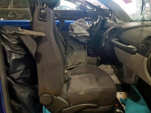 3VWBK31C34M414189 - 2004 VOLKSWAGEN NEW BEETLE ლურჯი ფოტო 5