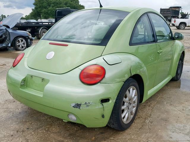 3VWCK31C34M411040 - 2004 VOLKSWAGEN NEW BEETLE Կանաչ լուսանկար 4
