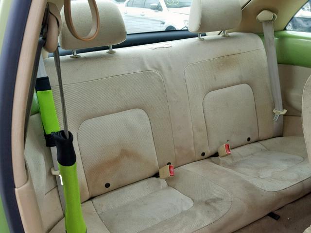 3VWCK31C34M411040 - 2004 VOLKSWAGEN NEW BEETLE Կանաչ լուսանկար 6