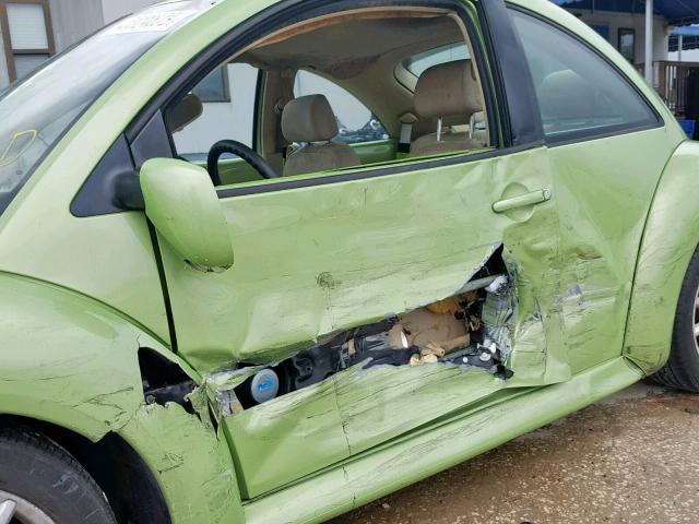 3VWCK31C34M411040 - 2004 VOLKSWAGEN NEW BEETLE Կանաչ լուսանկար 9