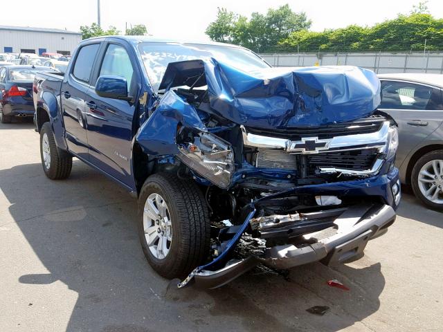 1GCGTCEN1K1290399 - 2019 CHEVROLET COLORADO L BLUE photo 1