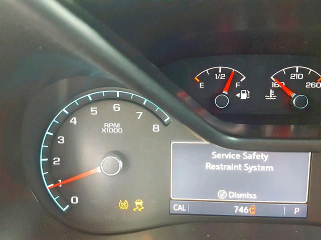 1GCGTCEN1K1290399 - 2019 CHEVROLET COLORADO L BLUE photo 8