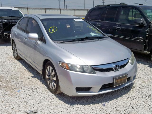 1HGFA16909L023780 - 2009 HONDA CIVIC EXL 银色 照片 1