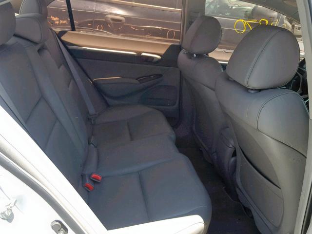 1HGFA16909L023780 - 2009 HONDA CIVIC EXL 银色 照片 6