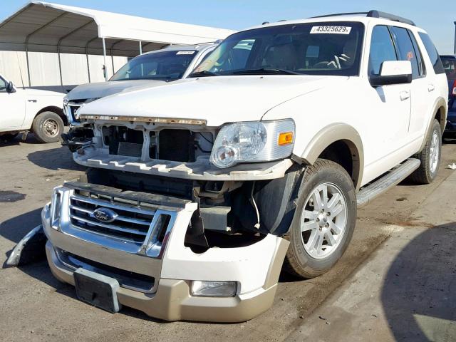 1FMEU7EE6AUA72172 - 2010 FORD EXPLORER E WHITE photo 2