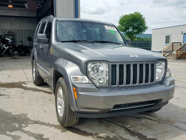 1C4PJMAKXCW139167 - 2012 JEEP LIBERTY SP GRAY photo 1