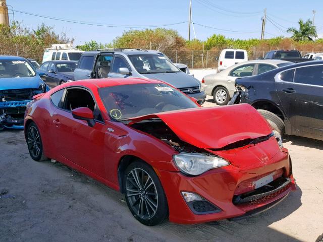 JF1ZNAA11D1719043 - 2013 TOYOTA SCION FR-S RED photo 1