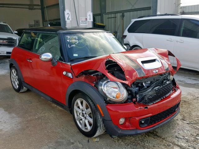 WMWSV3C58DT477277 - 2013 MINI COOPER S წითელი ფოტო 1