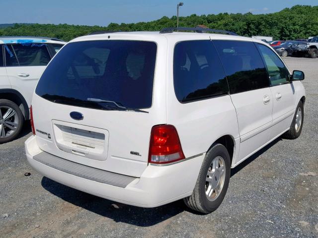 2FMZA52294BA72069 - 2004 FORD FREESTAR S WHITE photo 4