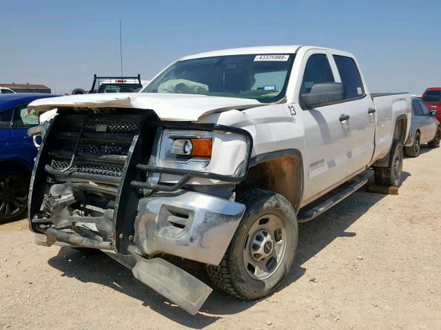 1GT11XEG6FF155674 - 2015 GMC SIERRA C25 WHITE photo 2