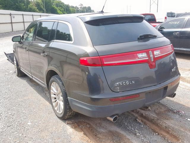 2LMHJ5FR9BBJ50676 - 2011 LINCOLN MKT CHARCOAL photo 3