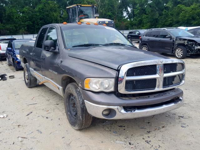 3D3KA28623G805094 - 2003 DODGE RAM 2500 S გრაფიტი ფოტო 1