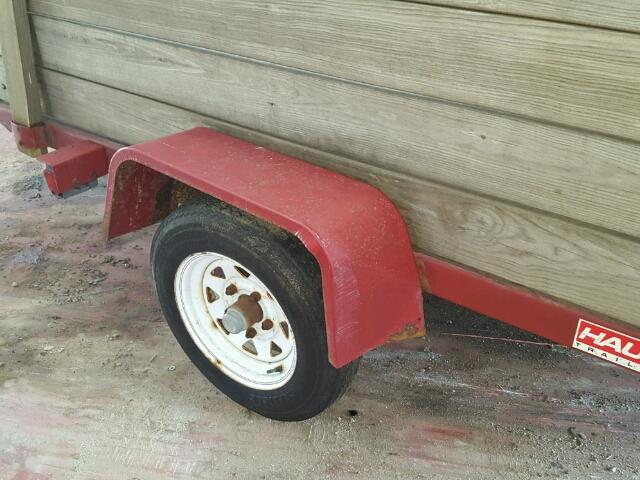 H0MEMADE5 - 2002 UTILITY TRAILER RED photo 8