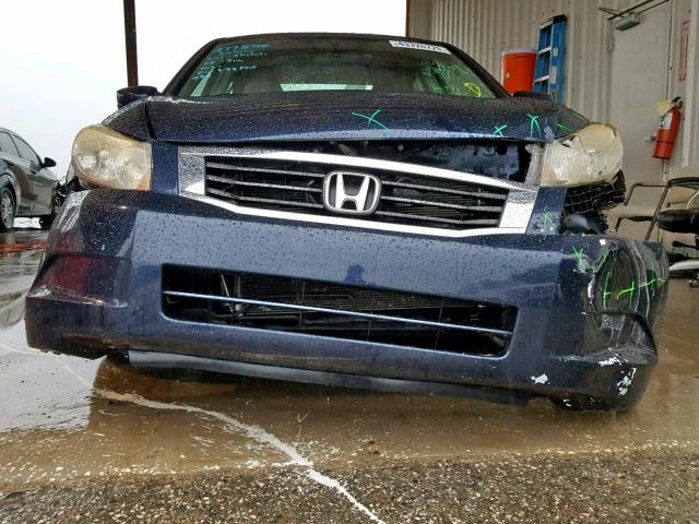 JHMCP26488C063547 - 2008 HONDA ACCORD LXP BLUE photo 9