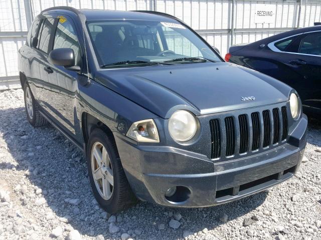 1J8FT470X7D251019 - 2007 JEEP COMPASS BLUE photo 1