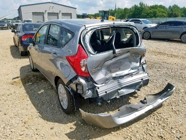 3N1CE2CPXEL371926 - 2014 NISSAN VERSA NOTE SILVER photo 3