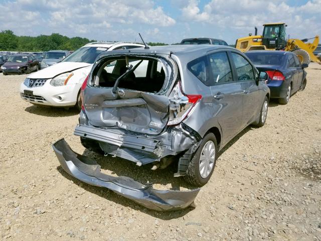 3N1CE2CPXEL371926 - 2014 NISSAN VERSA NOTE SILVER photo 4