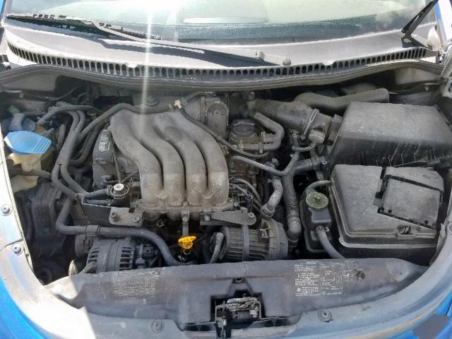 3VWBK21C53M403798 - 2003 VOLKSWAGEN NEW BEETLE ლურჯი ფოტო 7
