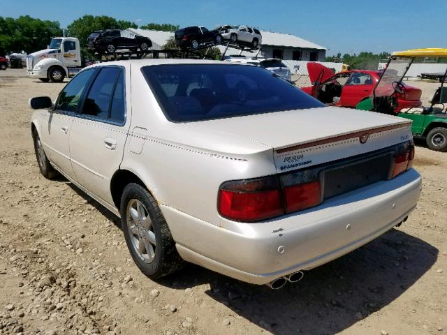 1G6KS54YX3U127483 - 2003 CADILLAC SEVILLE SL WHITE photo 3